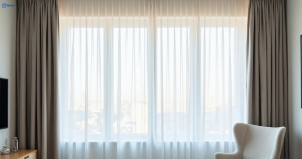 Freshly steam cleaned curtains in manahan-nsw QLD